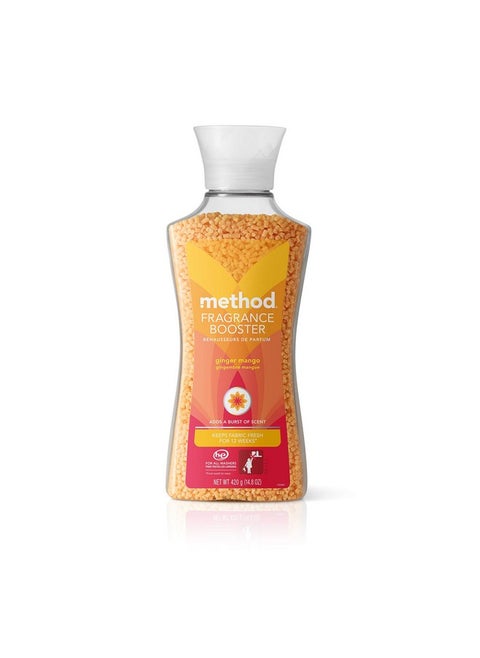 Method Fragrance Booster, Ginger Mango, Keeps Clothes Fresh For Up to 12 weeks, 14.8 Ounces (Pack of 1)