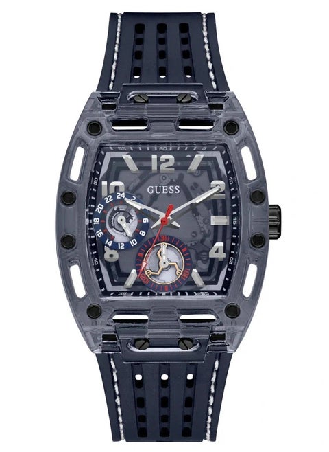 GUESS Mens Blue Navy Multi-function Watch - GW0499G1