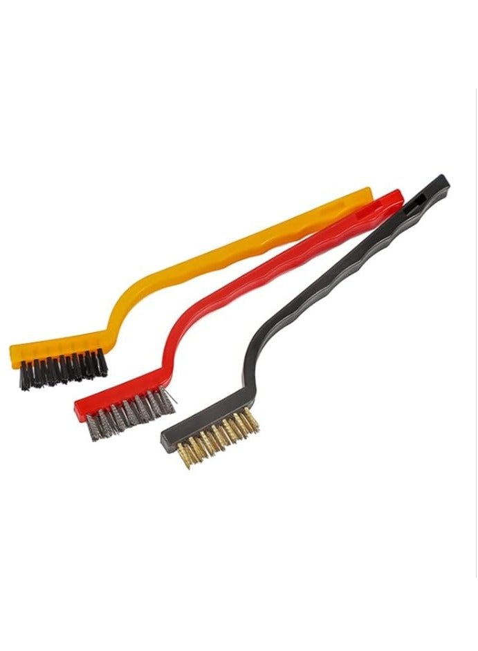 كول بيبي النحاس والنايلون والفولاذ المقاوم للصدأ فرشاة تنظيف السيارات مطبخ موقد غاز [ 3 ] - Image 1