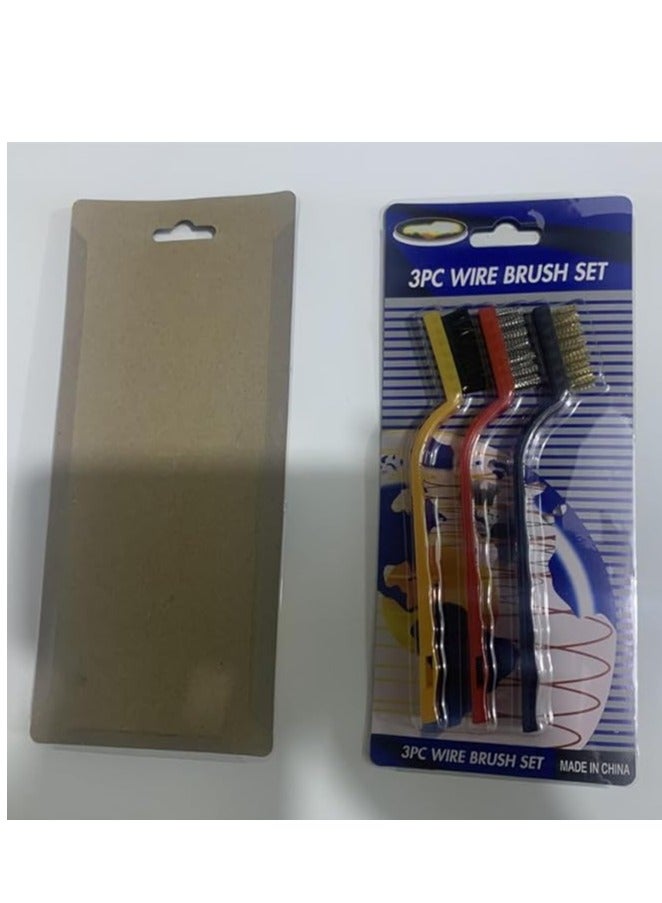 كول بيبي النحاس والنايلون والفولاذ المقاوم للصدأ فرشاة تنظيف السيارات مطبخ موقد غاز [ 3 ] - Image 2