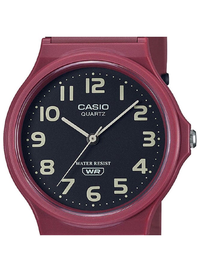 CASIO Unisex Watch Classic Casual Analog Black Dial Resin Band MQ-24UC-4BDF  - Image 3