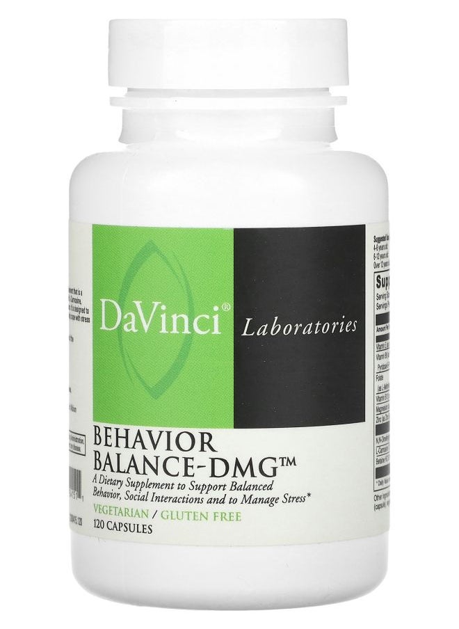 DaVinci Laboratories Behavior Balance-DMG 120 Capsules 