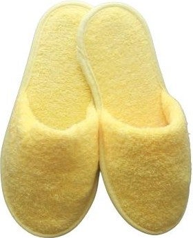 Ender Home Towel Bathroom Home Hotel Maternity Slippers Non-Slip Thin Sole Closed Slippers  - Image 1