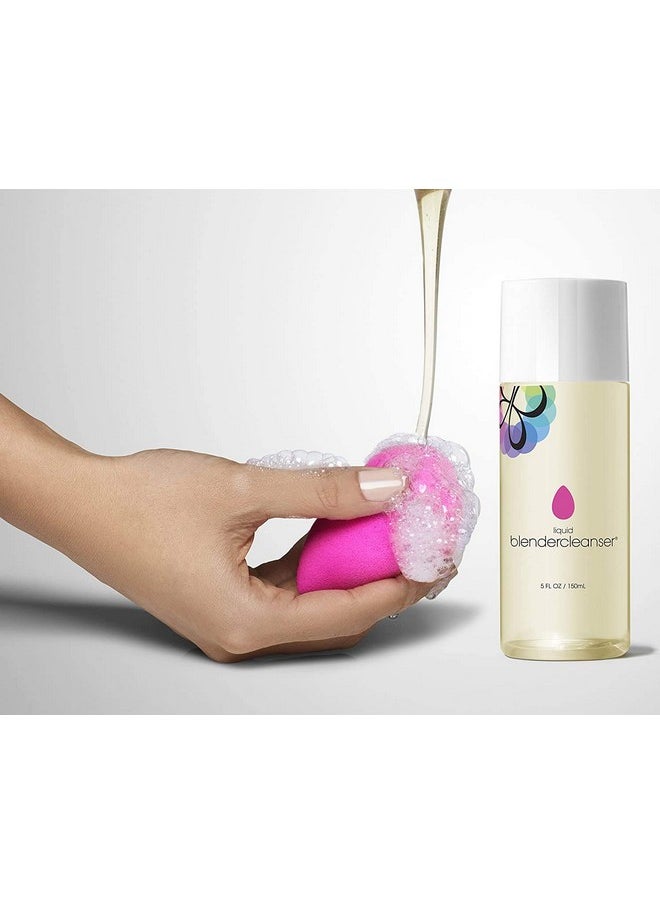 beautyblender beautyblender® | Blendercleanser® Liquid Lavender Beauty Blender Cleanser, Cleaning Makeup Sponges, Brushes & Applicators, 5 oz  - Image 3