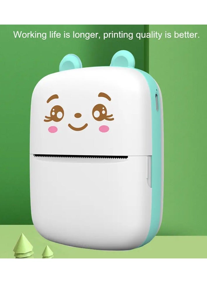 DubaiGallery Mini Photo Printer, Portable Thermal Printer For Android Or IOS APP, Inkless Printer Gift For Friends, Used In Home, Office, Study, Work - Image 3