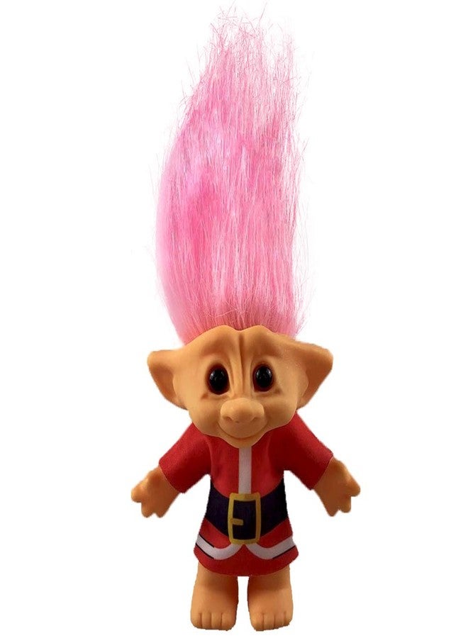 Yintlilocn Vintage Troll Dolls, Troll Dolls Chromatic Adorable for Collections, School Project, Arts and Crafts, Party Favors- 7.5" Tall(Include The Length of Hair (Pink) - Image 1