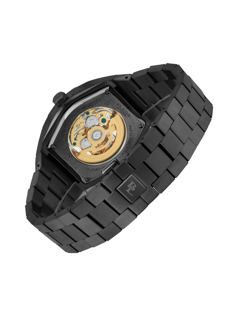 BLADE Octa SS Men's Automatic Noir 3614G2NNN SS Case & Band Automatic Men's Watch - Image 4