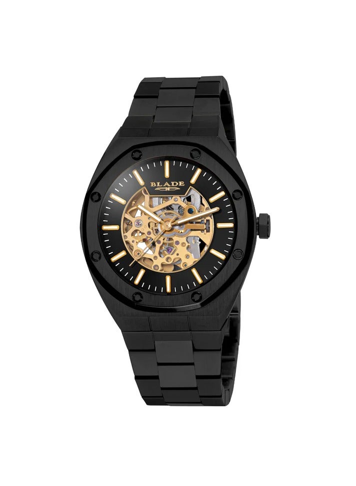 BLADE Octa SS Men's Automatic Noir 3614G2NNN SS Case & Band Automatic Men's Watch - Image 1