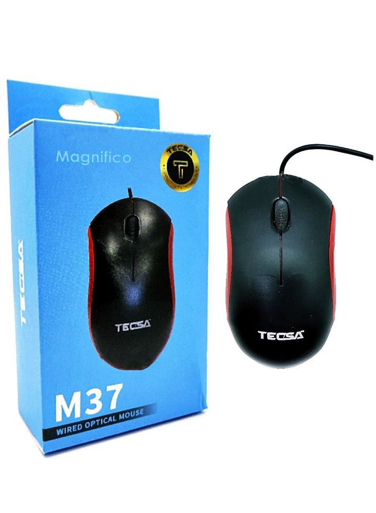 Tesco Wired Optical Mouse M37