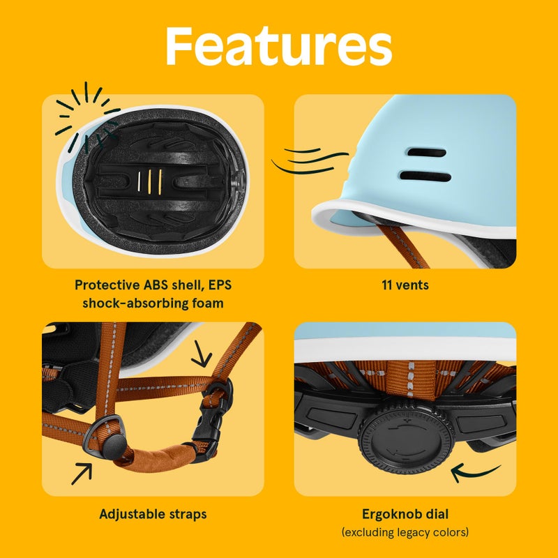 Retrospec Remi Adult Bike Helmet for Men & Women - Bicycle Helmet for Commuting, Road Biking, Skating with Adjustable Ergo Knob Dial - Image 4