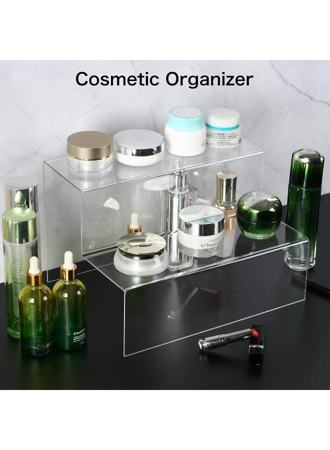 TPGP 3 Step Acrylic Display Stand Counter Retail Riser Polish Plinth, 2 Pack - Image 5