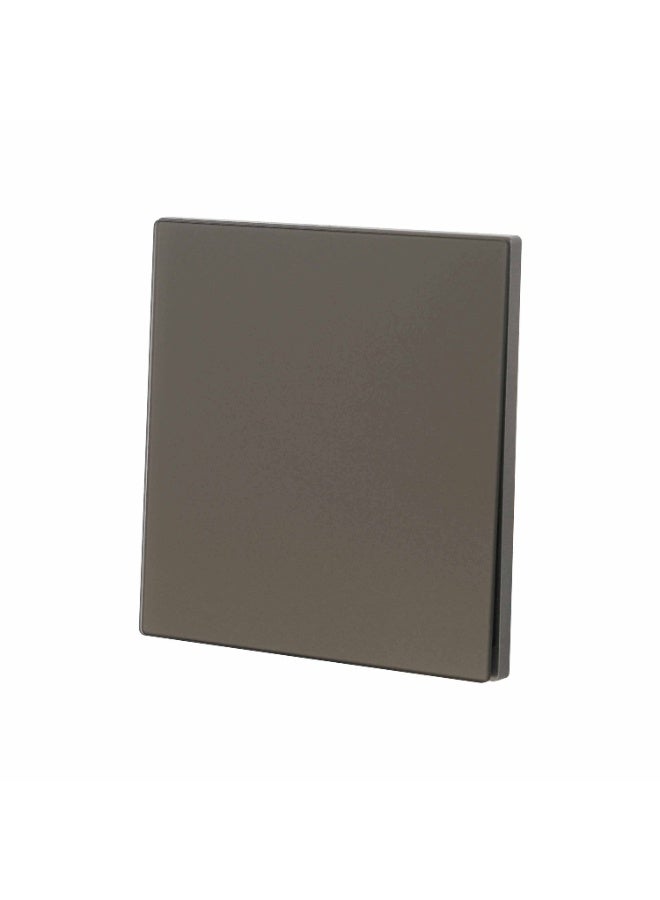 Donmarco Ultra Thin 1 Gang 2 Way Switch – Ultra Thin Glass, Modern & Durable, Fire-Resistant Electric Switch, 15-Year Warranty, Wall Switch for Home and Office (Matt Grey) - Image 2