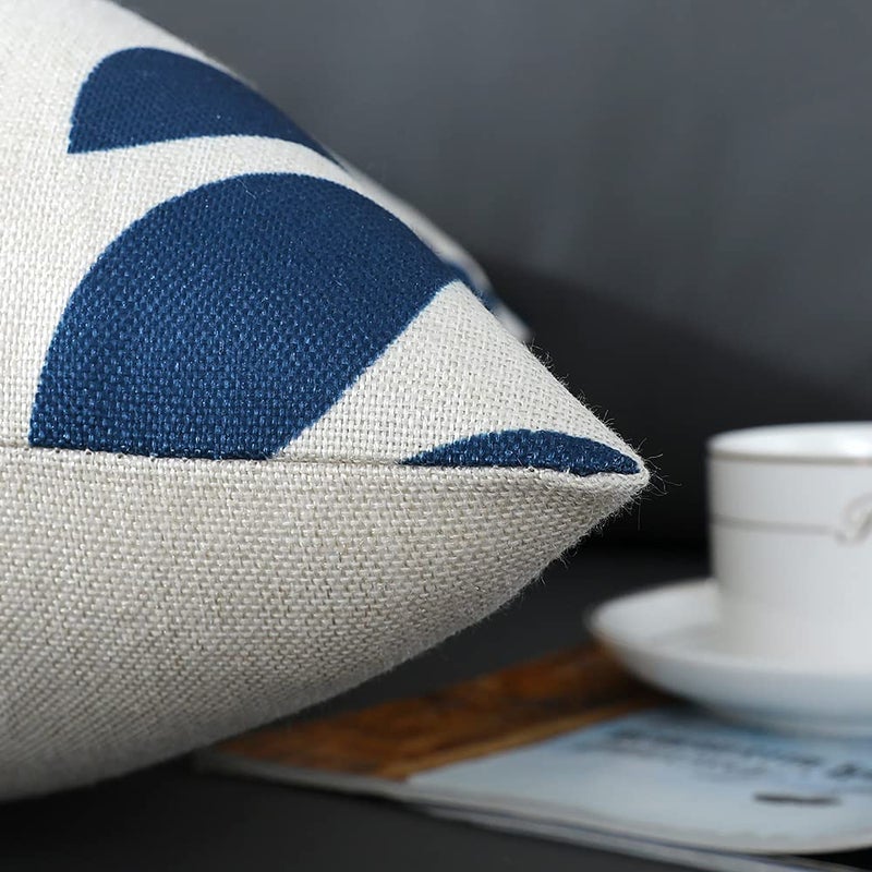 Throw Pillow Covers 16x16 Inch  Pillow Covers 16x16 Squar Pillow Covers Set of 4 Boho Modern Farmhouse Neutral Decorative Pillowcases Linen Cushion Case for Couch  Bed  Home Decor
