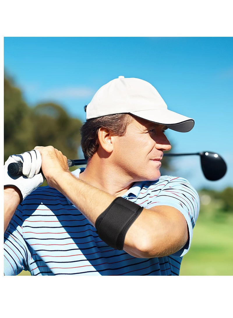 Generic Tennis Elbow Braces for Tendonitis and Tennis Elbow, Tennis Golfers Elbow Support Arm Band Pain Relief, Neoprene Wraps Tennis Elbow Support Band Relief，Suitable for men and women  - Image 5
