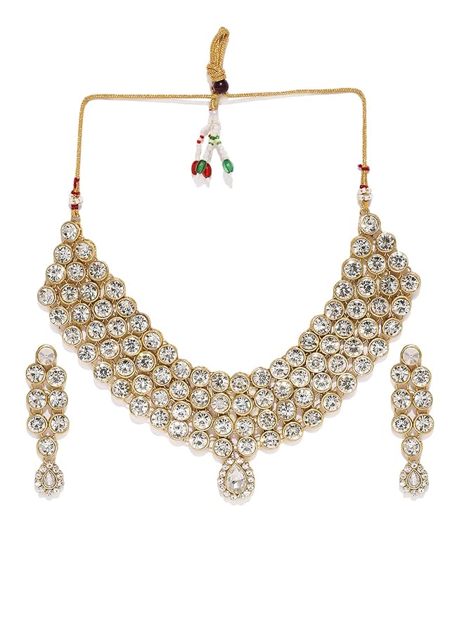 erorex Jewelery Set For Women Golden Zpfk8877 - Image 1