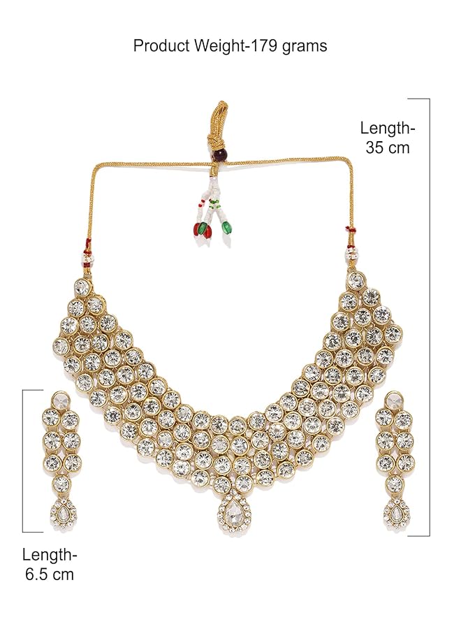 erorex Jewelery Set For Women Golden Zpfk8877 - Image 5