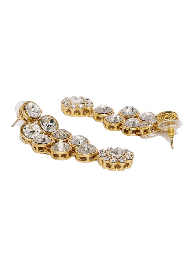 erorex Jewelery Set For Women Golden Zpfk8877 - Image 4