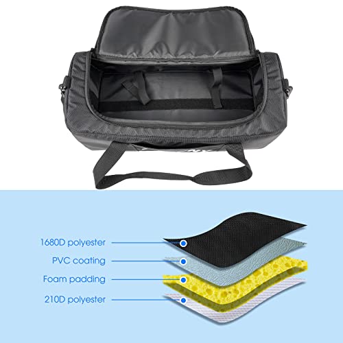 SVBONY SV212 Multipurpose Telescope Bag, Shock-Absorbing Telescope Case with Adjustable Shoulder Strap and Hand-Carry Strap for Optical Tubes Accessories - Image 4