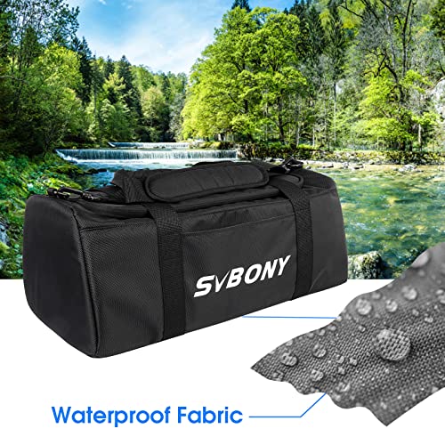 SVBONY SV212 Multipurpose Telescope Bag, Shock-Absorbing Telescope Case with Adjustable Shoulder Strap and Hand-Carry Strap for Optical Tubes Accessories - Image 5