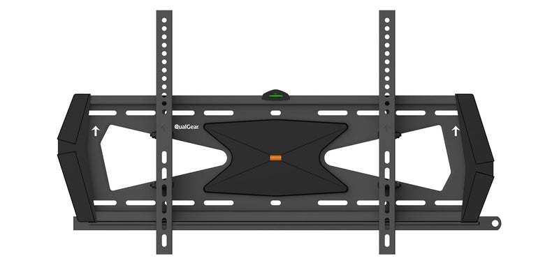 QualGear Heavy Duty Tilting TV Wall Mount for 3770 Flat Panel and Curved TVs Black QgTM031Blk UL Listed