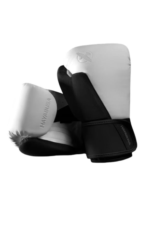 HAYABUSA T360 BOXING GLOVES WHITE/BLACK - Image 3