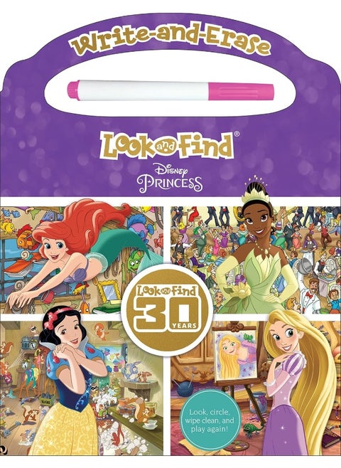 Disney Princess: Write-And-Erase Look and Find