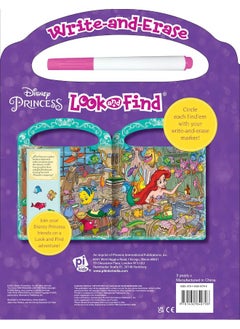 Disney Princess: Write-And-Erase Look and Find  - Image 1