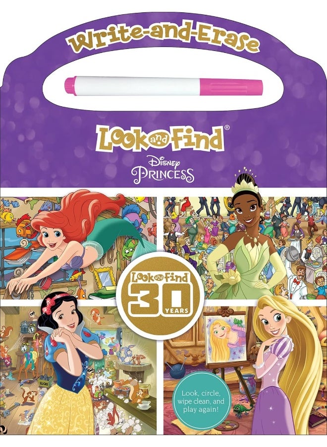 null - Disney Princess: Write-And-Erase Look and Find - Image 1