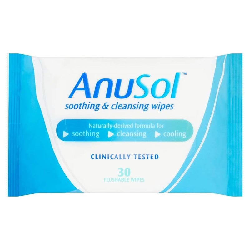 Anusol Soothing Cleansing Wipes Pack of 30