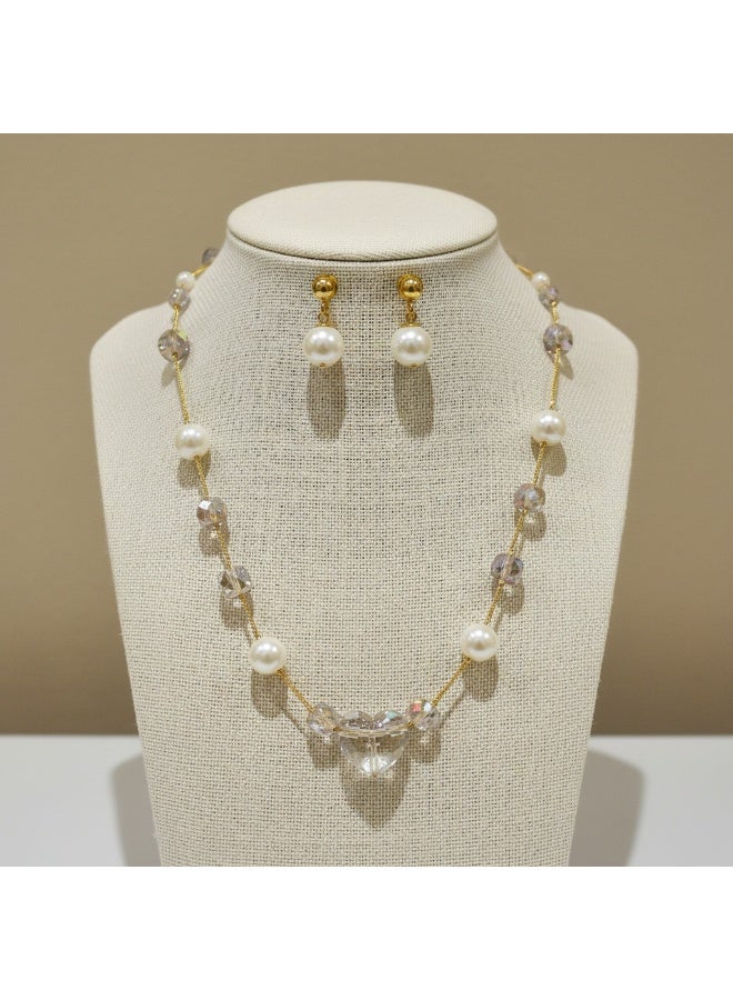Pretty Precious Cubic Zirconia Mala Necklace for Women | Elegant CZ Beaded Long Necklace | Sparkling Fashion Jewellery for Parties & Special Occasions - Image 5