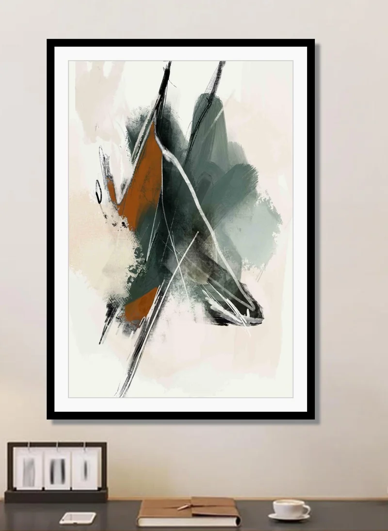 Drawdeck Green Abstract 04