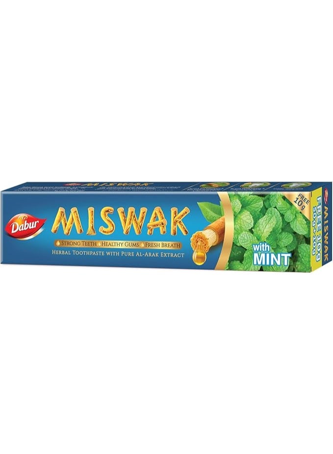 Dabur Miswak Mint Toothpaste 120Gm+20 Gm Free
