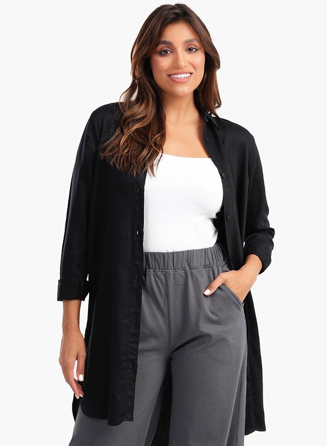 Carina poplin-long-shirt