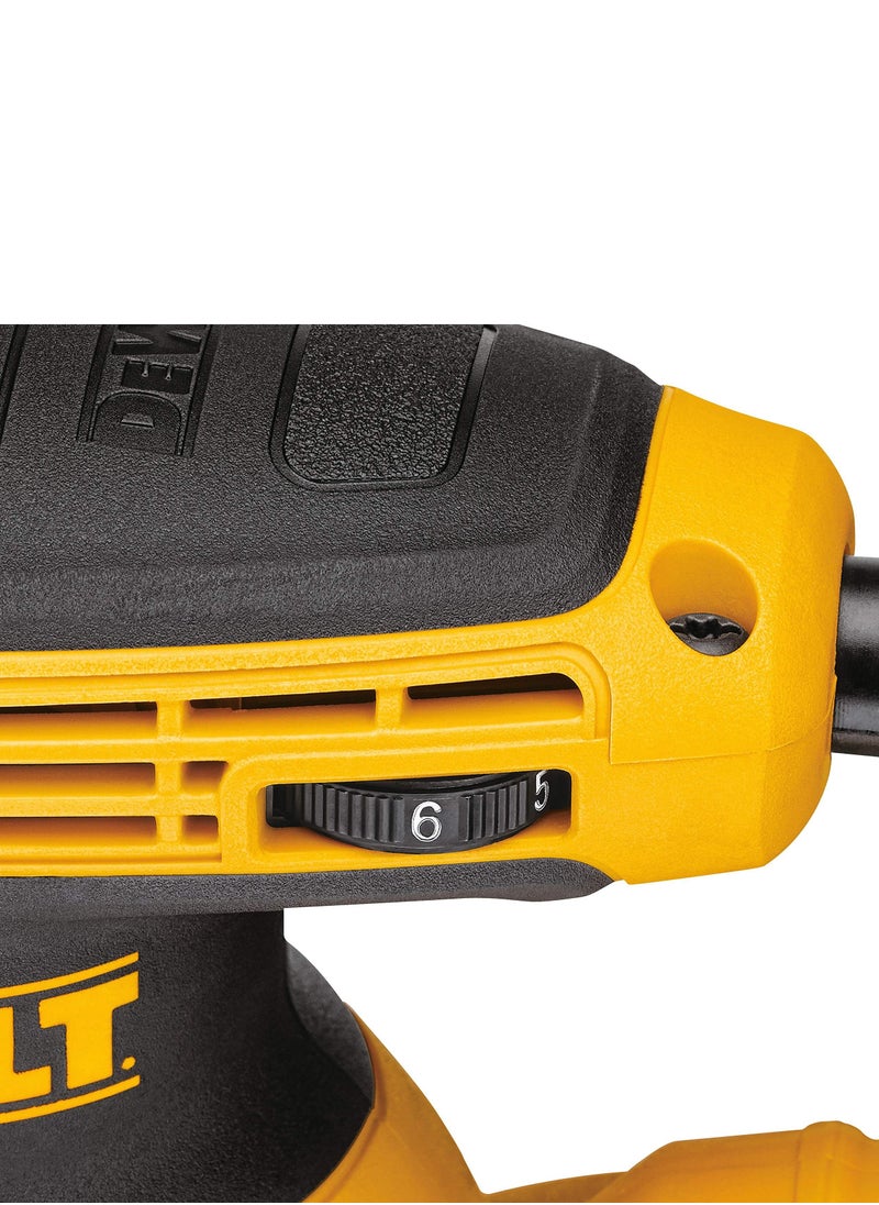 Random Orbit Sander 125Mm Variable Speed 3.0 Amp Corded 12000 Opm Dwe6423
