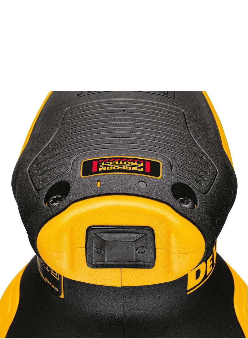Random Orbit Sander 125Mm Variable Speed 3.0 Amp Corded 12000 Opm Dwe6423