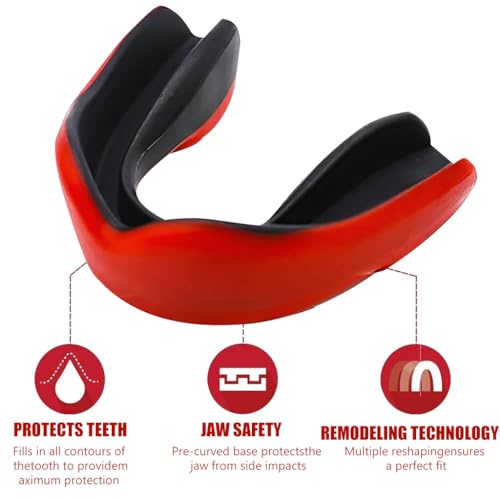 Proberos® Sports Mouth Guard, Mouthguard Teeth Guard High-density Moulded Mouthguard, Professional Sports Mouthguards for Boxing, Football, MMA, and More - Image 4