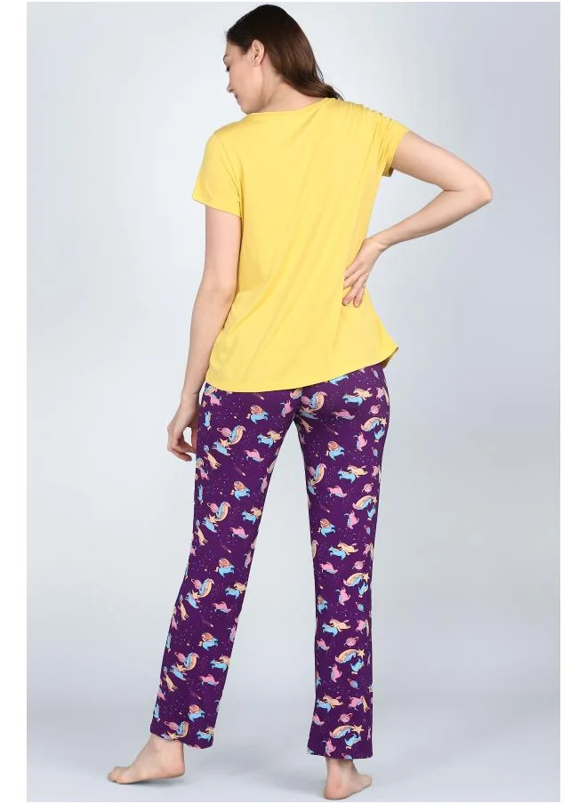 نسيسير Mellow Yellow Pajama Set