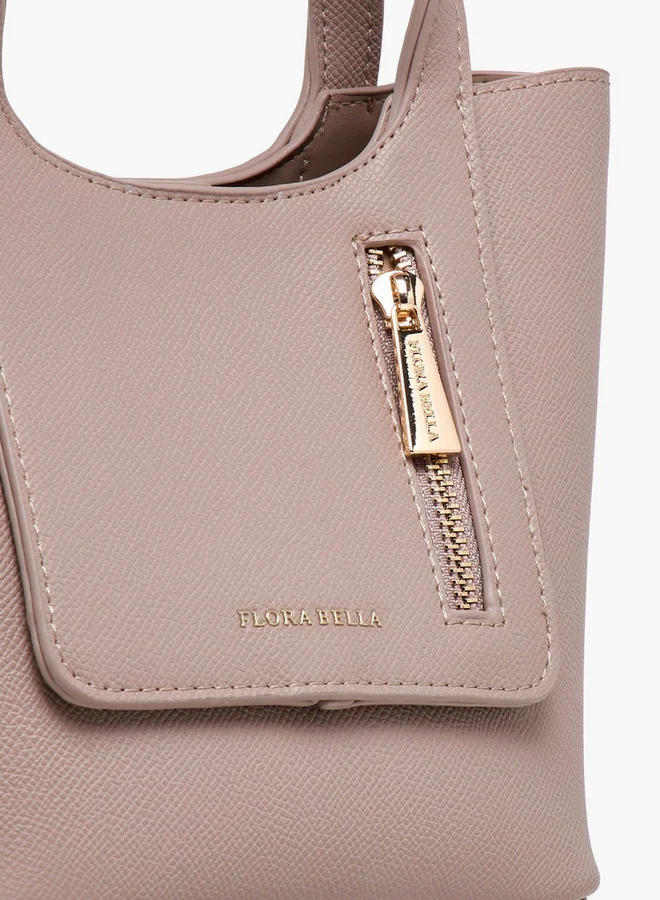 فلورا بيلا من شو إكسبرس Solid Tote Bag with Detachable Strap and Pouch