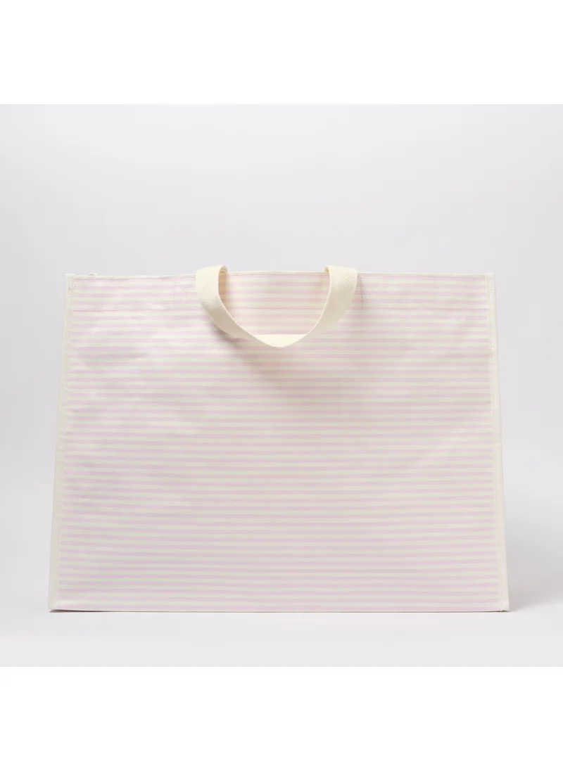 ساني لايف Carryall Beach Bag Lazy Days Pink Stripe