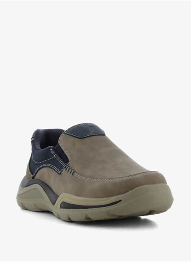 اس جي Men's Colourblock Slip-On Sports Shoes