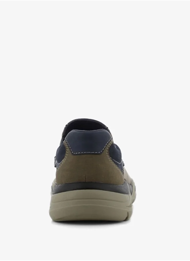 اس جي Men's Colourblock Slip-On Sports Shoes