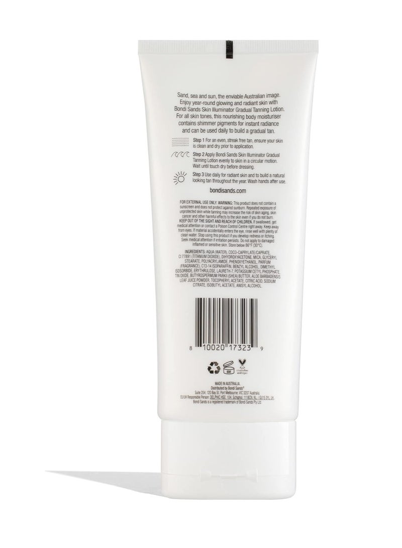 BONDI SANDS Gradual Tanning Lotion Skin Illuminator 150mL Gradual Tan Suitable for Sensitive Skin Vegan Cruelty Free 150ml 5 07 Fl Oz - Image 2