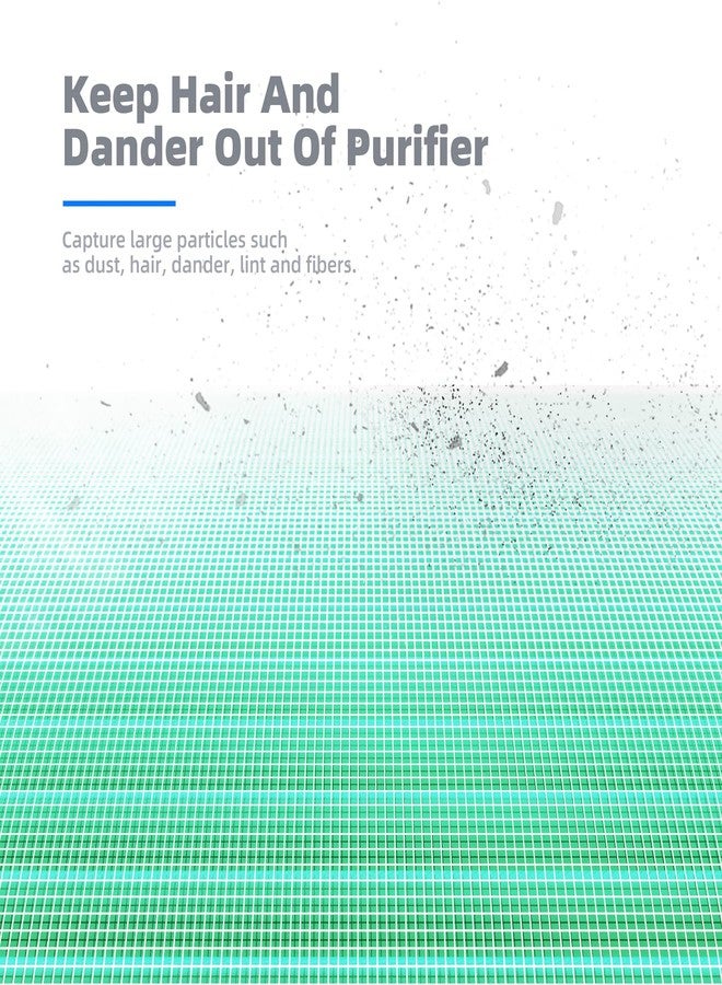 AROEVE MK04 Air Filter Replacement 4-in-1 Filter for Pollen Pet Dander Hair - Pet Dander Version - Image 2