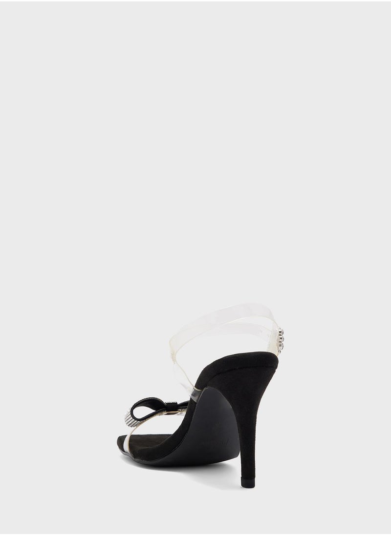 MENBUR - Open Toe Strap High Heel Sandals - Image 1