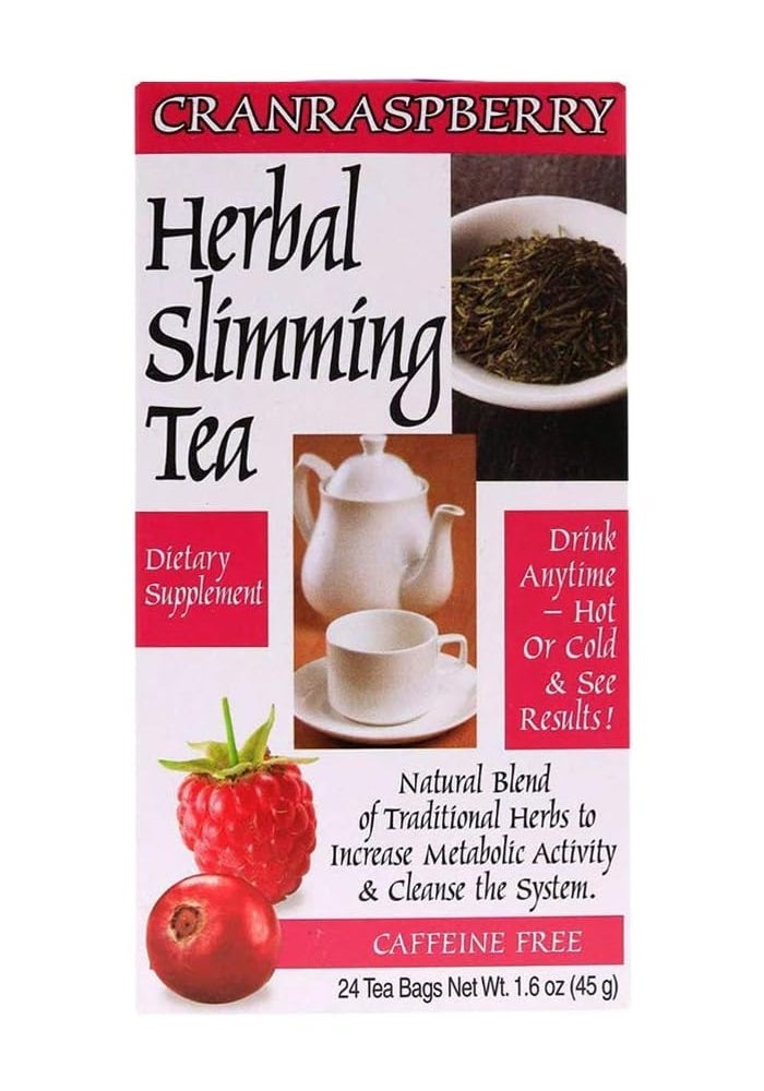 21st Century شاي التخسيس العشبي من القرن 21 - توت الكرانبيري 24 كيس - Image 1