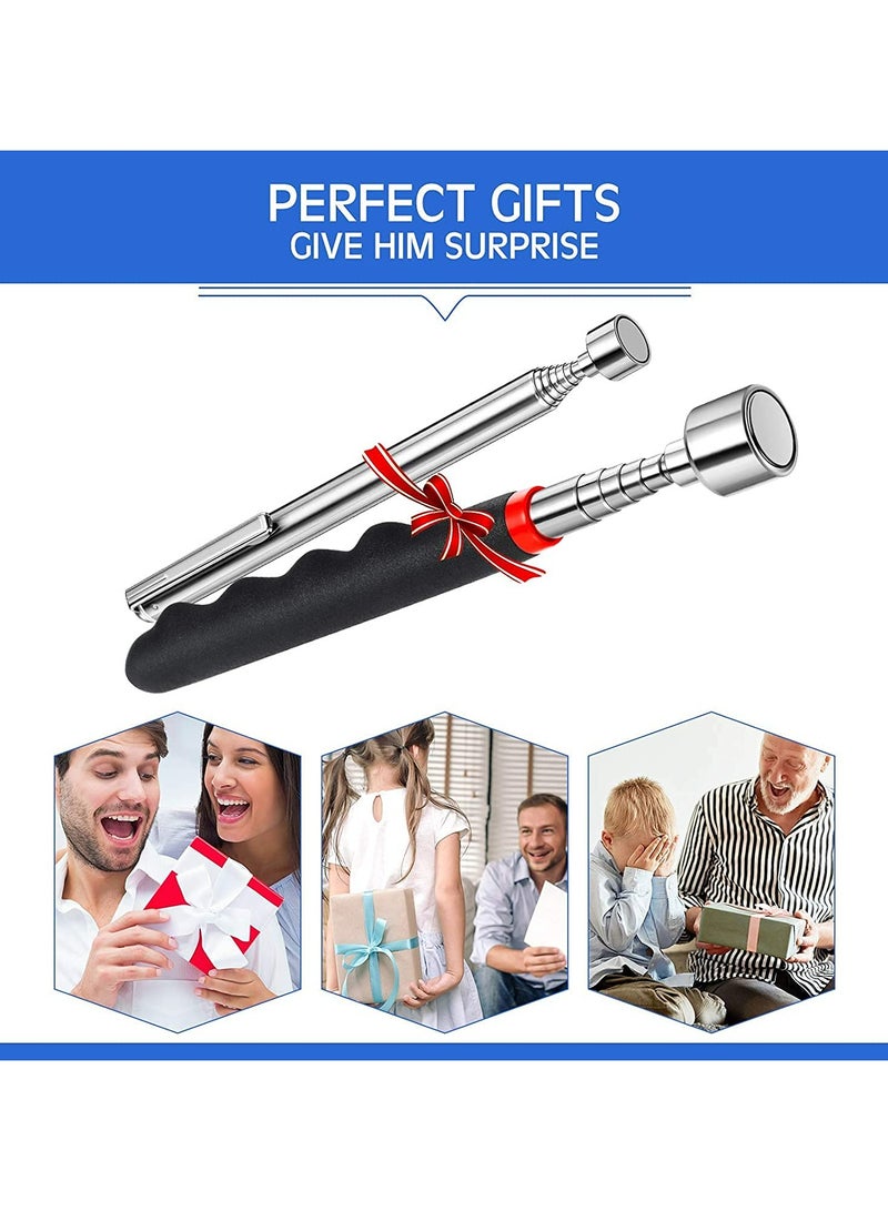Telescoping Magnetic Pickup Tools, Include 20 lb Magnetic Tool and 3 lb Telescoping Magnet Stick Gadget for Hard to Reach Places, Suitable for Birthday, Father’s Day Gift(2 Pieces) - Image 5