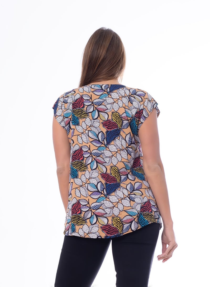 BEBO 1/2 km embossed blouse - Image 3