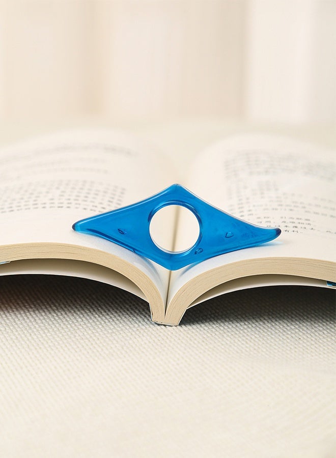 حامل صفحات كتاب مريح للقراءة | حامل فتاحة كتب من الراتنج المتين - مثالي لعشاق القراءة - Image 5