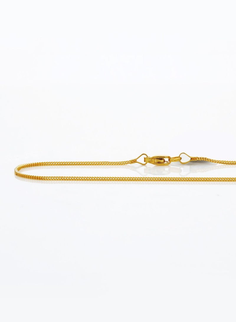 22 KT 916 Purity Gold Chain AICHBKF25P09