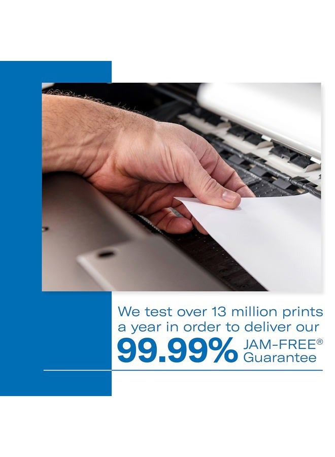Hammermill Cardstock, Premium Color Copy, 60 lb, 8.5 x 11-1 Pack (250 Sheets) - 100 Bright, Made in the USA Card Stock, 122549R, White - Image 5